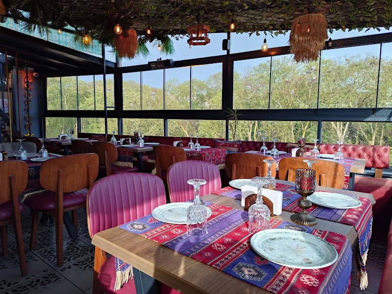 Pleasure terrace roof top restaurant