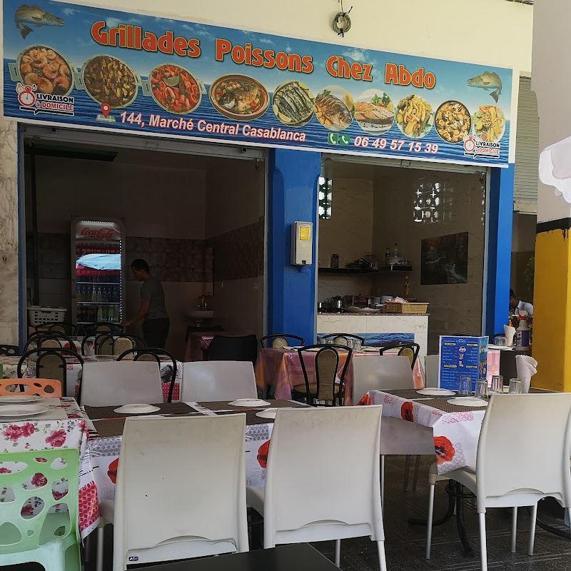 Grillade poissons chez abdo