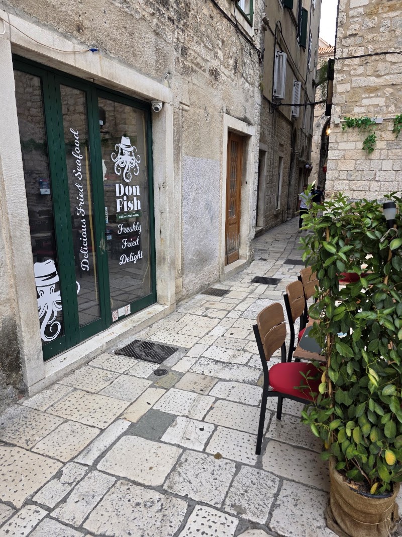 Seafood restaurants in Split