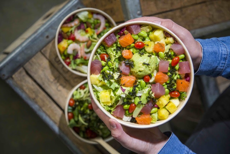 Aloha POKE in der Maxvorstadt - BEST BOWLS - fresh food and salads. Healthy and yummy