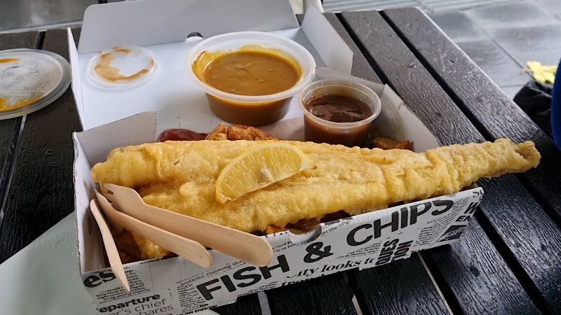 Traditional Fish And Chips At The Hayes