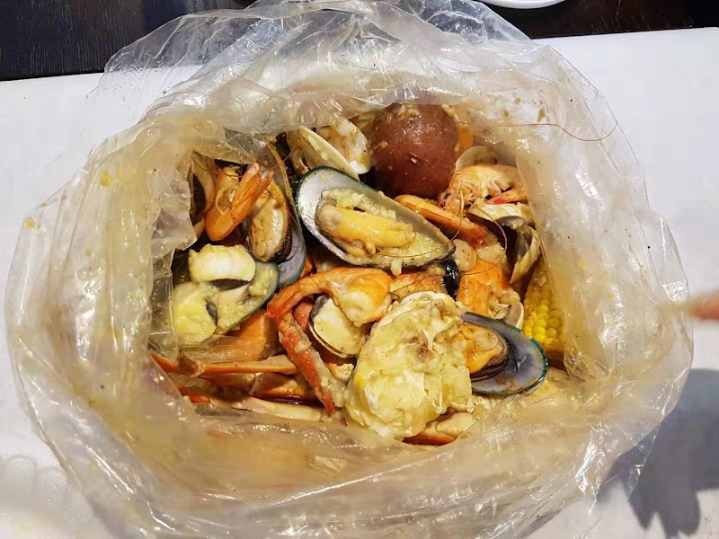 Shaking seafood