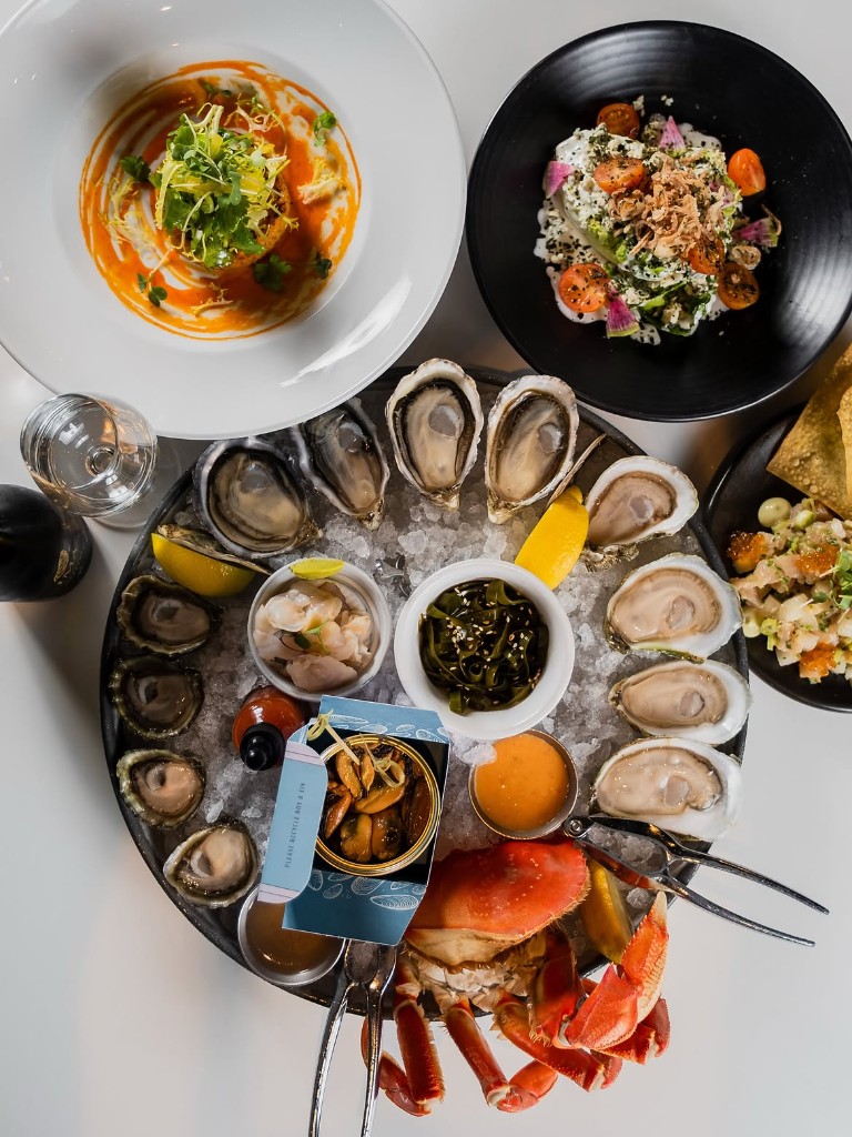 Platter from above