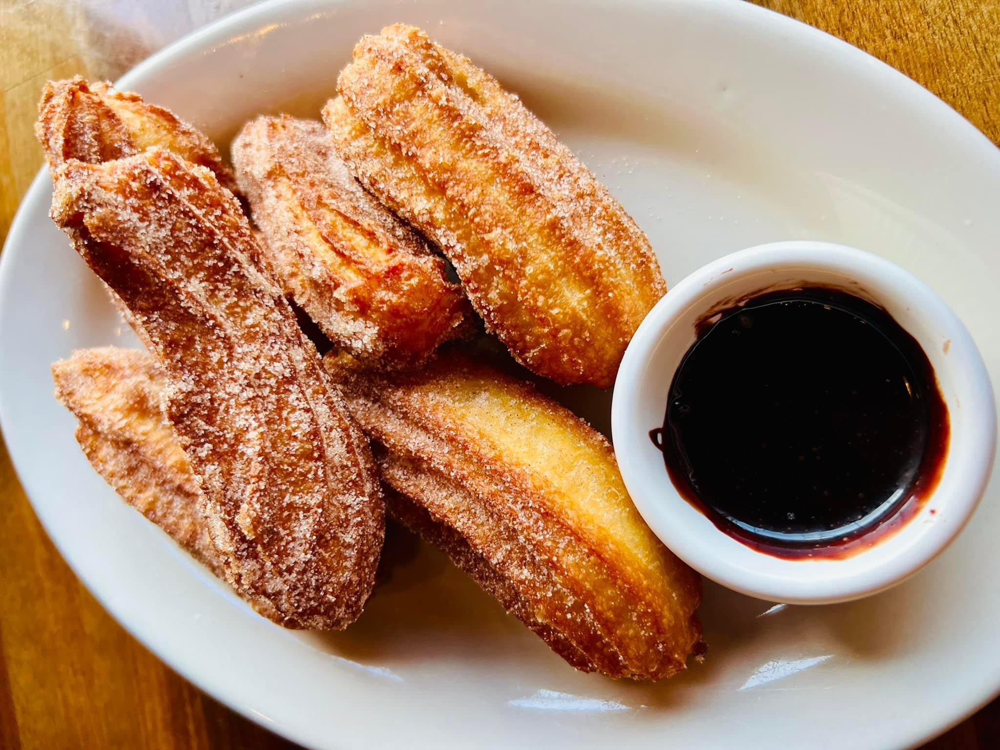 Churros with chocolate