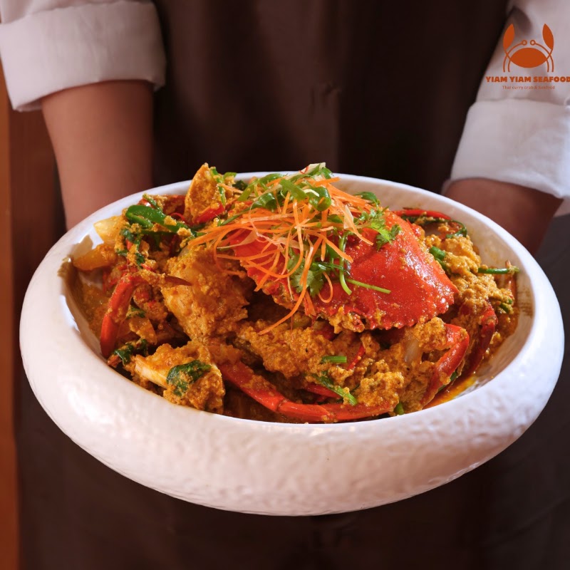 Yiam Yiam Seafood - Cua sốt cà ri Thái