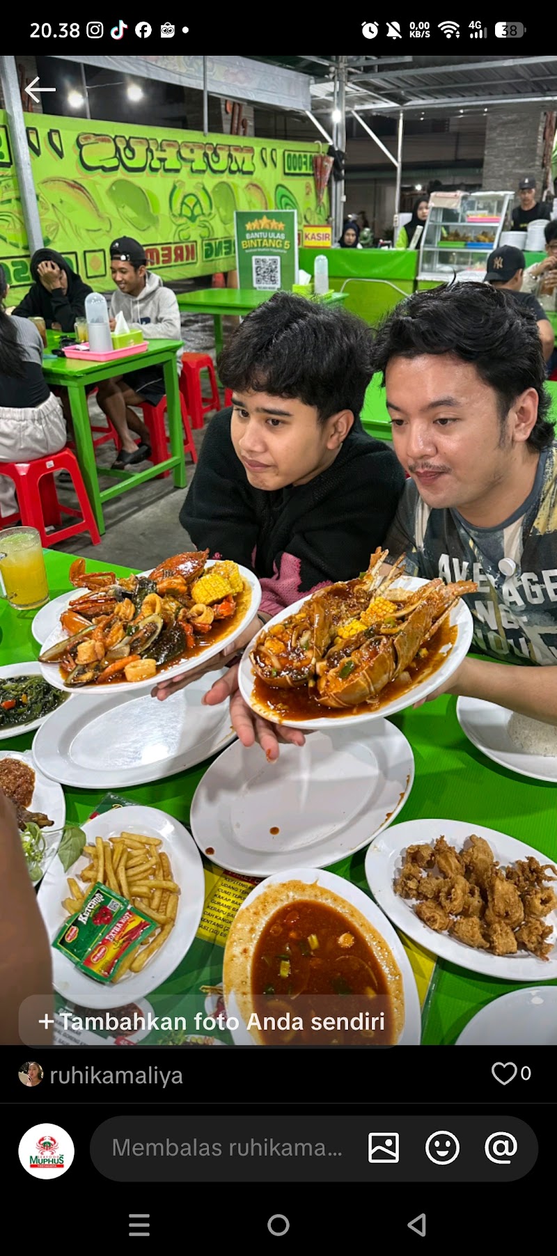 Muphus Seafood Spesial Lobster dan Ikan Bakar (Yogyakarta)