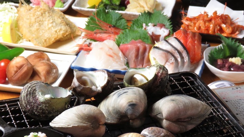 Seafood BBQ Hamajirushi suisan Hamayokocho