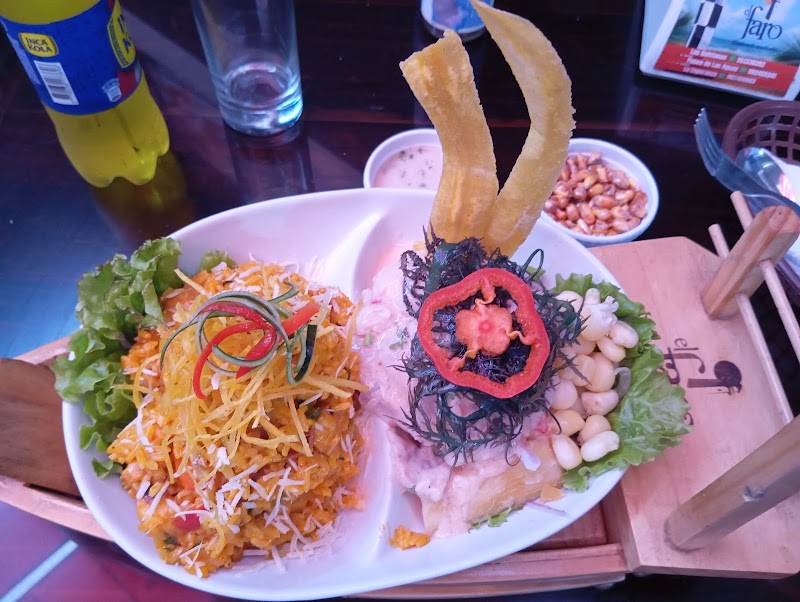 Restaurante El Faro: Ceviche De Noche