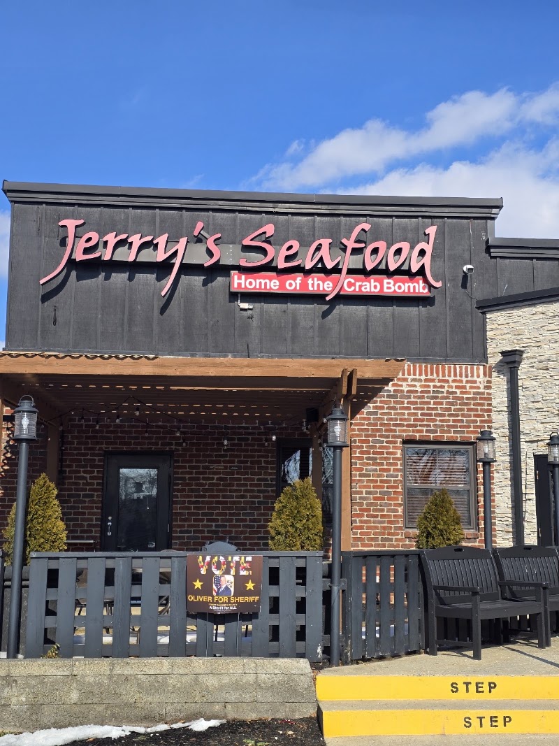 Jerry's Seafood "Home of the Crab Bomb"