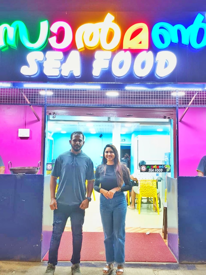 Salmon seafood restaurant