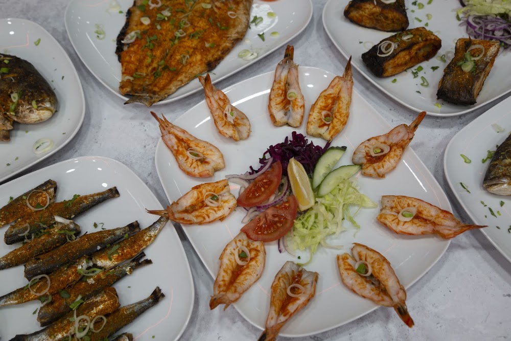 flame fish grill