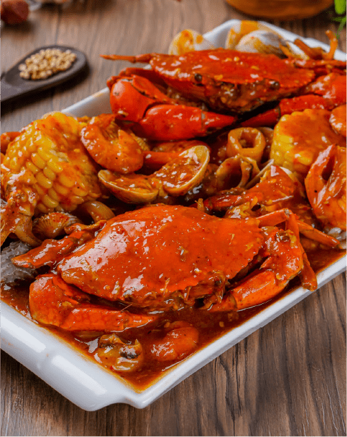 The Juicy Seafood — Huntsville branding