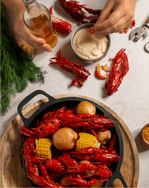 Juicy Seafood kitchen promo