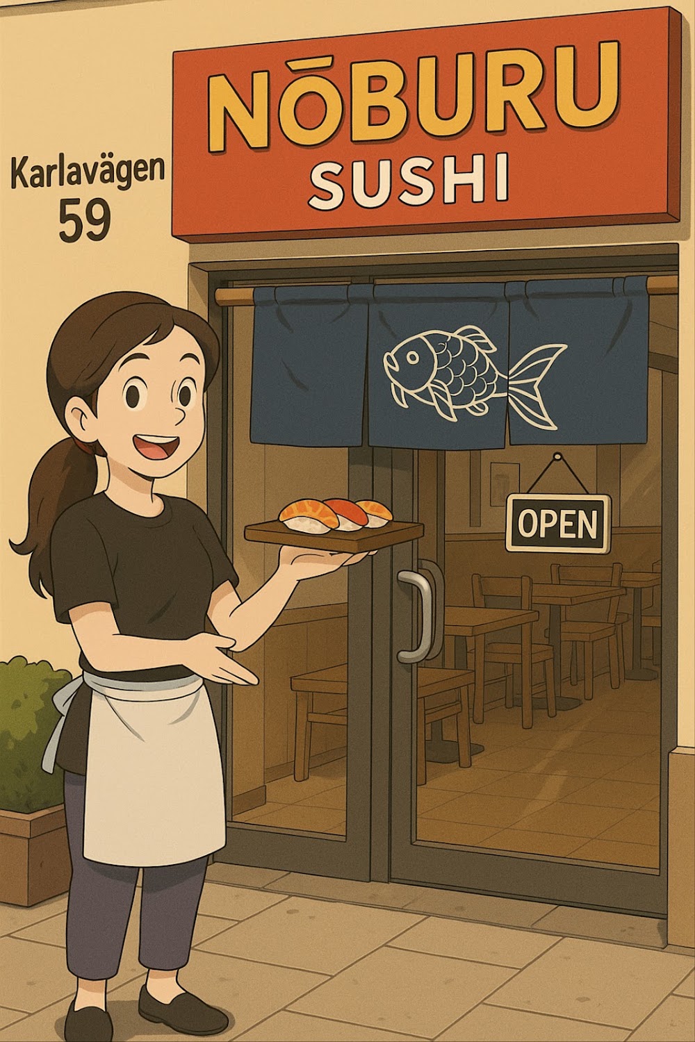 NōBURU SUSHI KARLAVÄGEN 59
