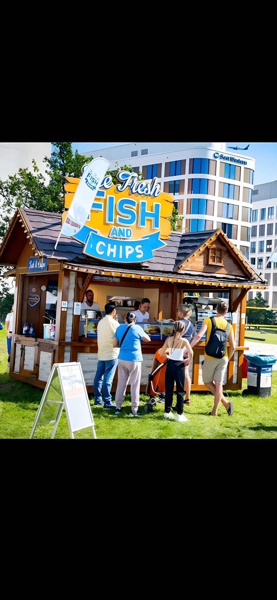 Fisch Levy stand
