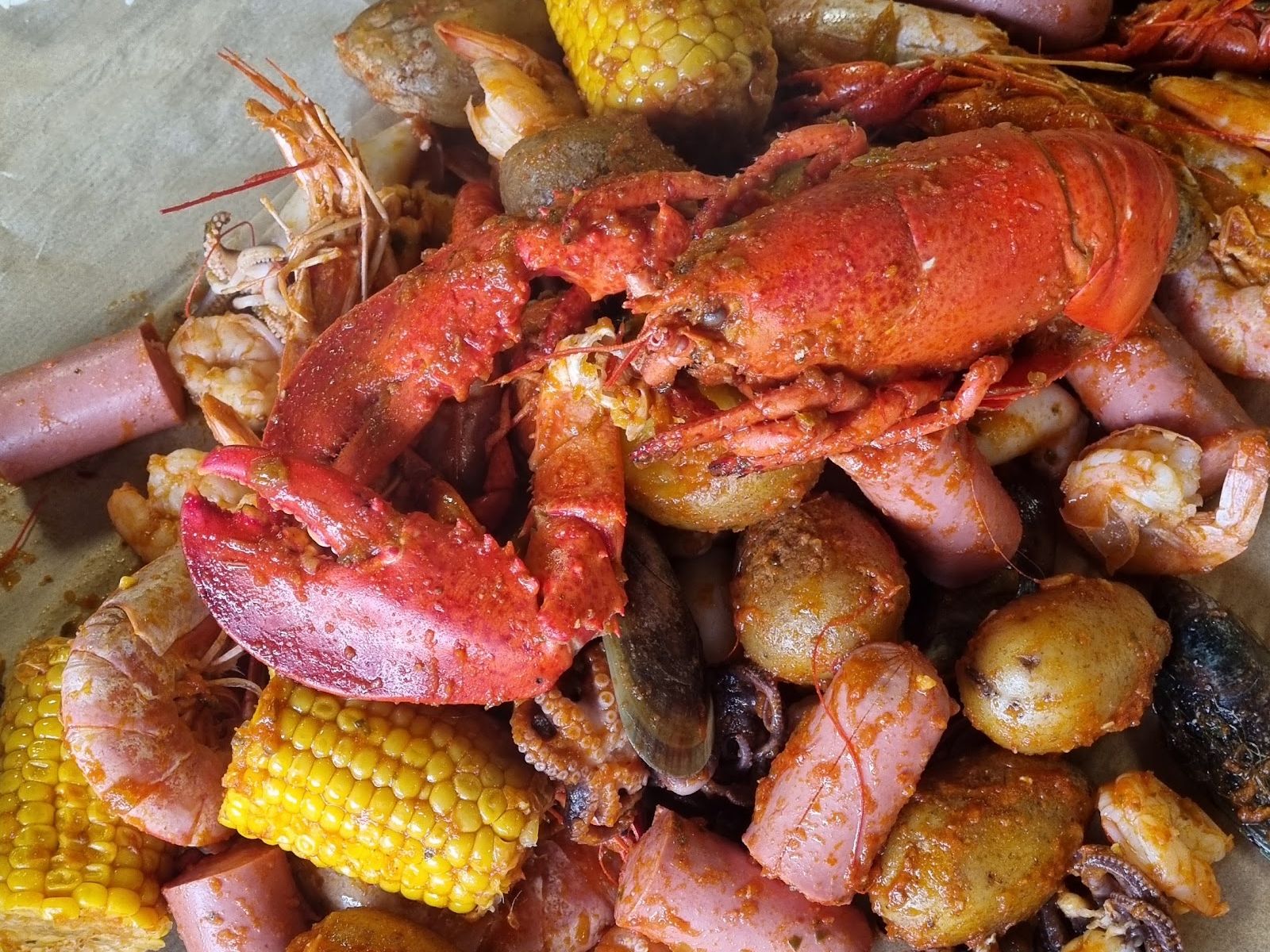 SEA Krab — seafood boil for 2