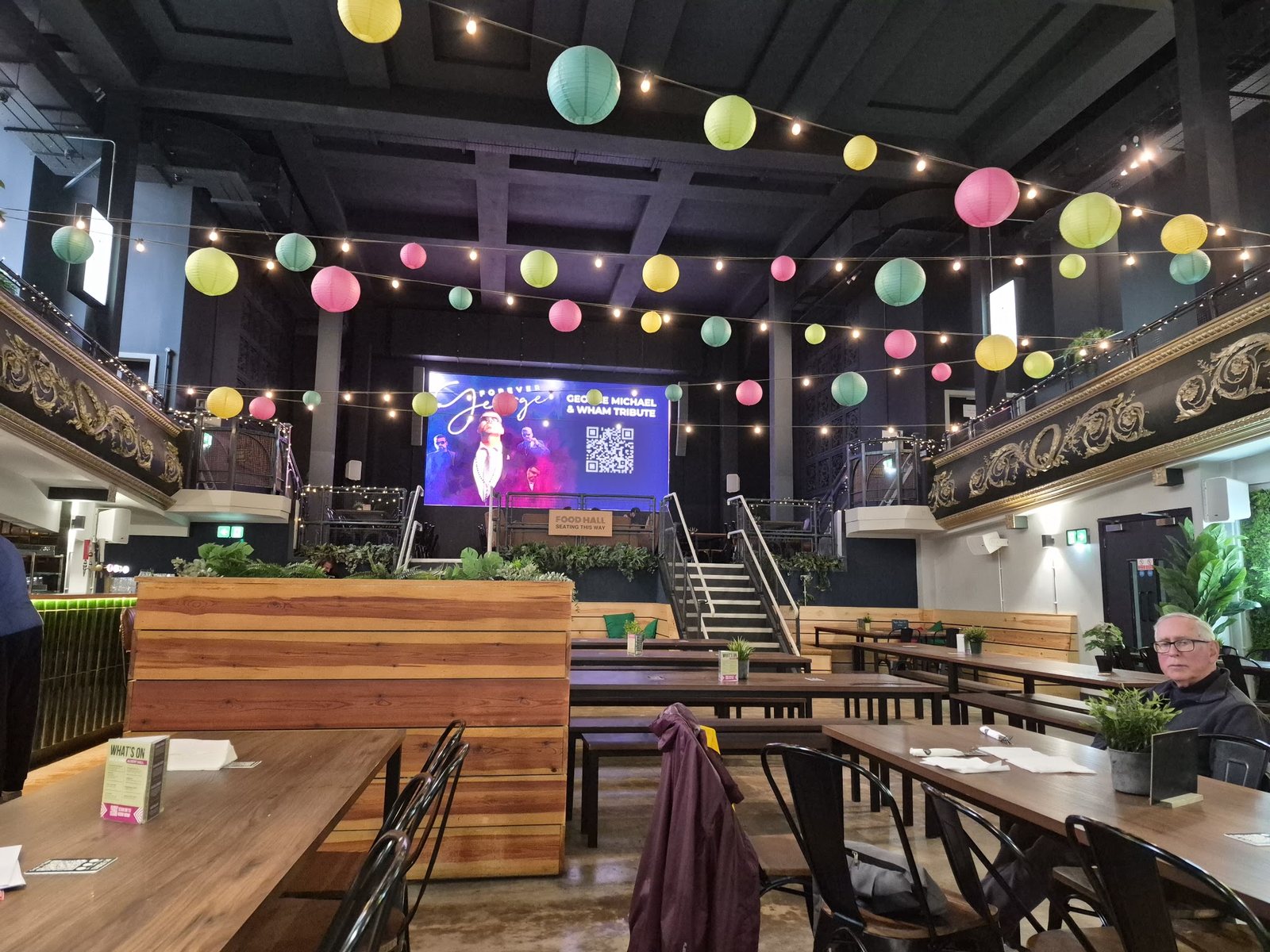 Albert Hall food hall interior (venue)